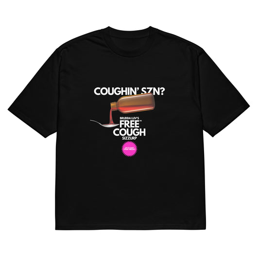 Coughin' SZN Black Tee